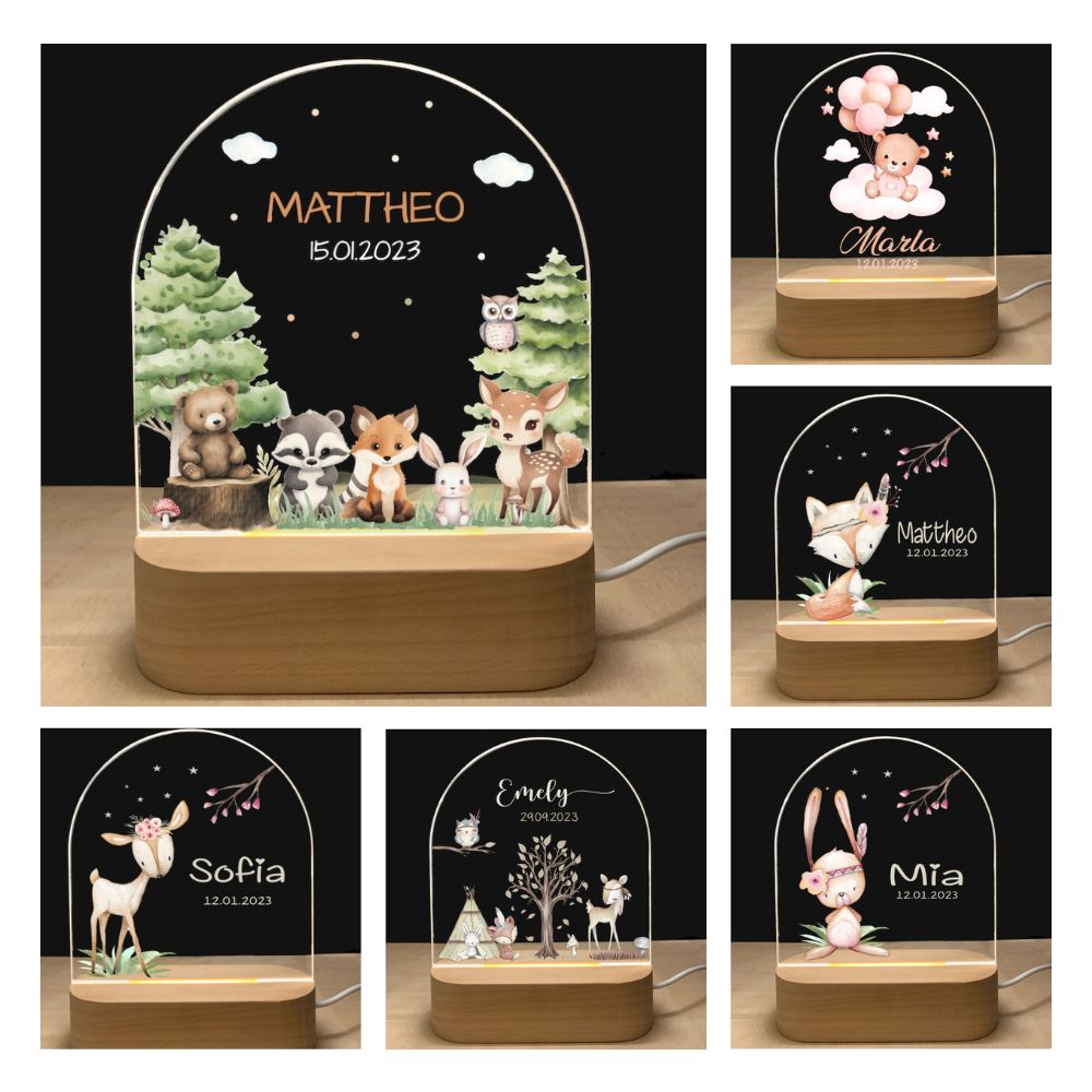 idée de veilleuse pour bébé ou enfant