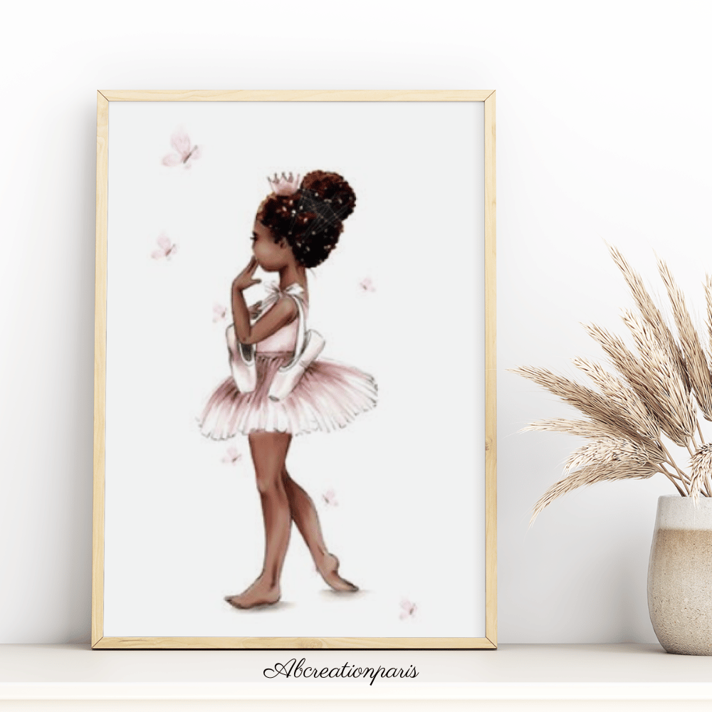 affiche chambre fille gymnaste