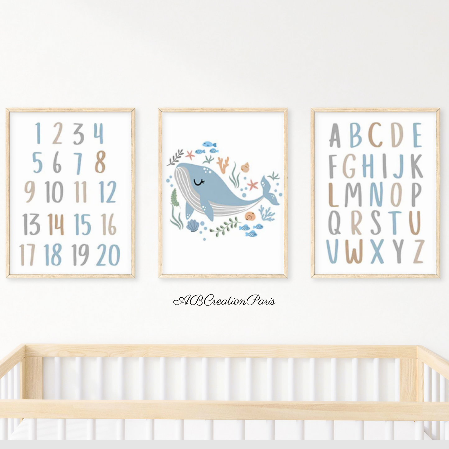 Affiches Chambre Bébé Ocean