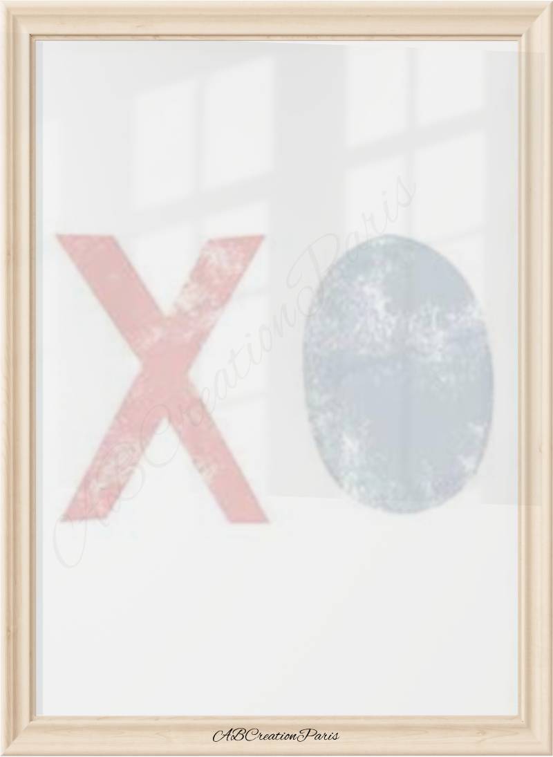 affiche lettre pastel pour chambre bebe fille style minimaliste