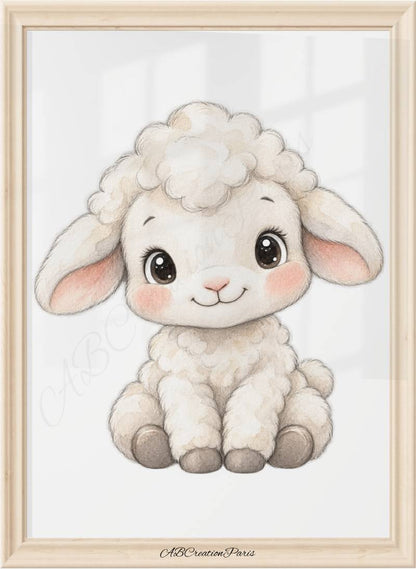 affiche mouton