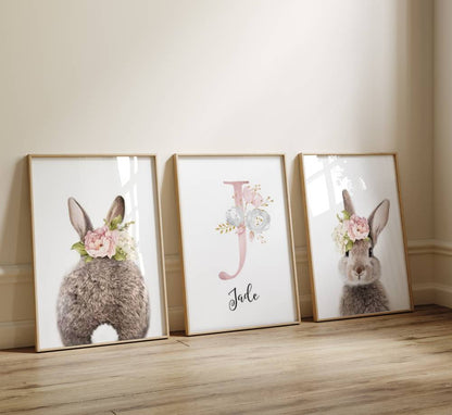 Décoration Chambre Bébé Fille - Thème Lapin