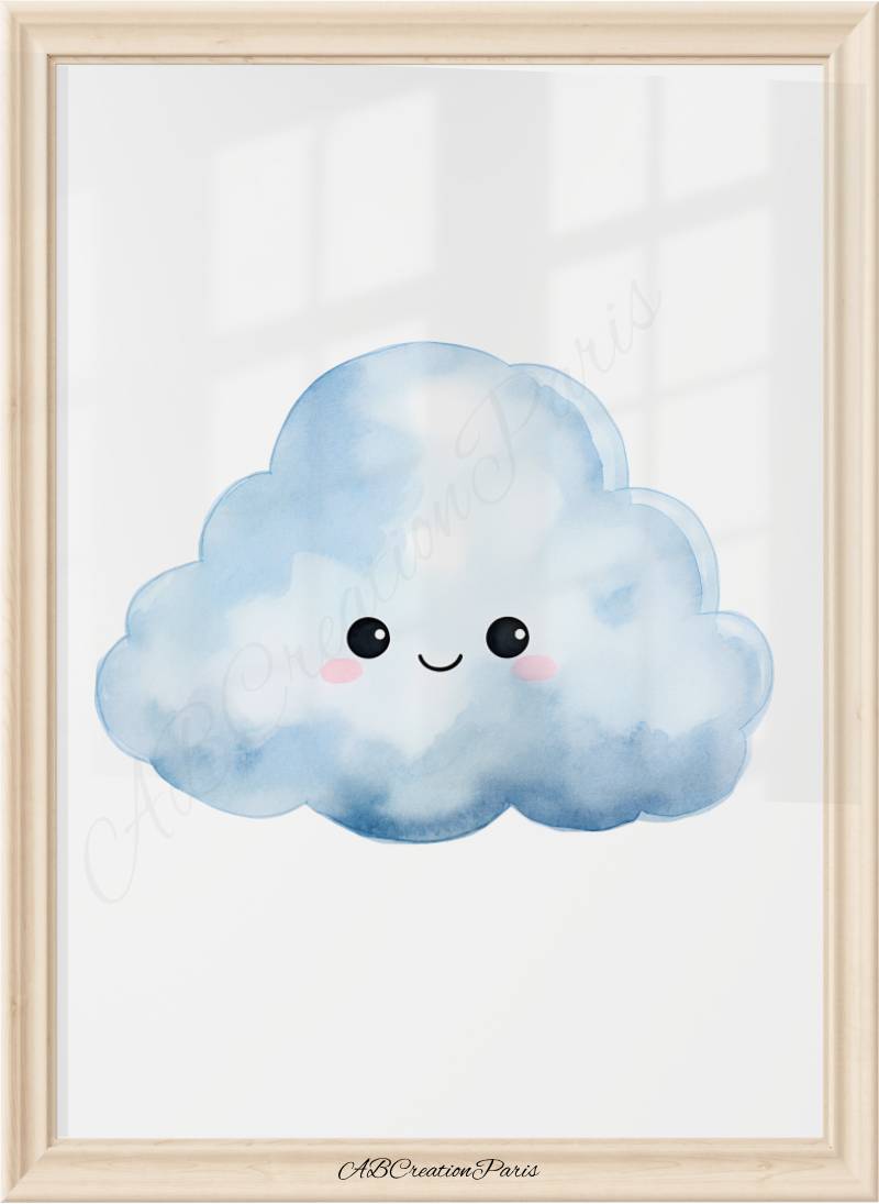 Affiche de Naissance - Petit Ours