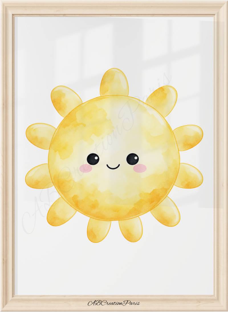 Affiche de Naissance - Petit Ours