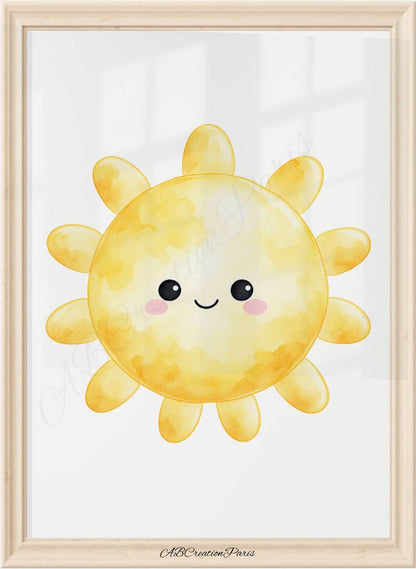Affiche de Naissance - Petit Ours