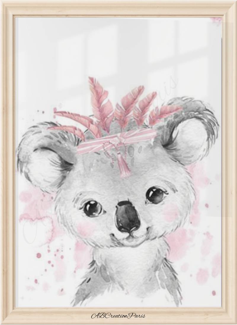 Animaux Chambre bébé Fille