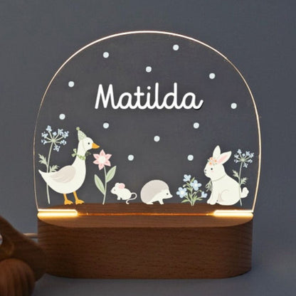 Veilleuse Bébé Animaux de la Ferme