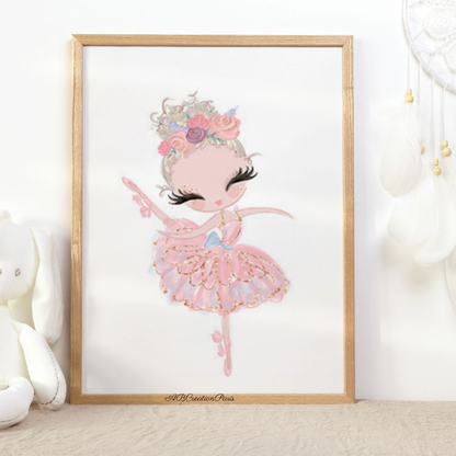 illustration danseuse etoile 